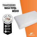 Ver imagem 2 de Travesseiro Nasa Total 13cm Viscoelástico Médio Fibrasca Branco