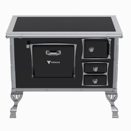 Fogao a Lenha Venax Gii N 2 Premium Preto Se - 2