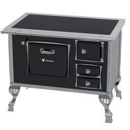 Fogao a Lenha Venax Gii N 2 Premium Preto Se - 1