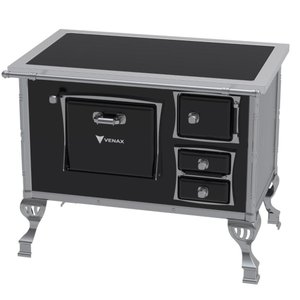 Fogao a Lenha Venax Gii N 2 Premium Preto Se
