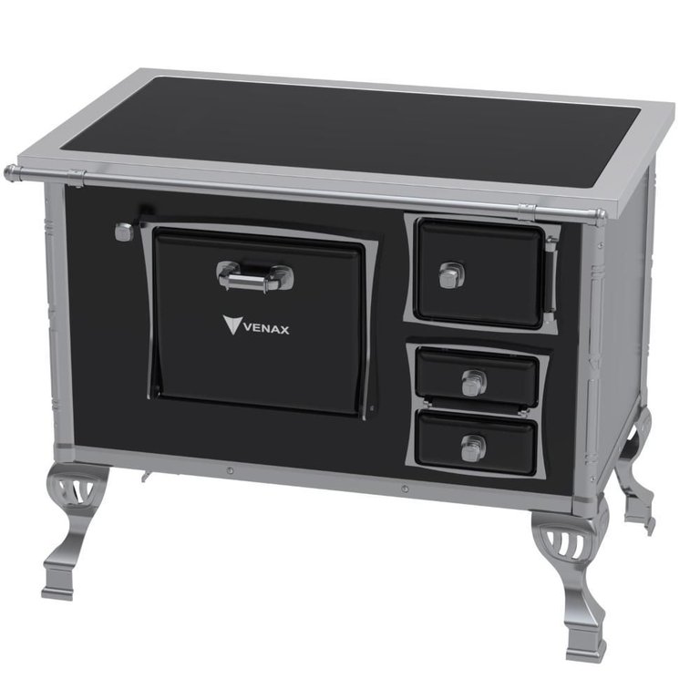 Fogao a Lenha Venax Gii N 2 Premium Preto Se Fogao a Lenha Venax Gii N 2 Premium Preto Se