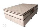 Ver imagem 3 de Cama (Box Solteiro+Colchão Mola) 88×188×26 Poliéster Preto