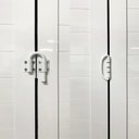 Ver imagem 7 de Porta Camarão Lambril de Alumínio 210 X 70cm Linha 25  Abertura Direita