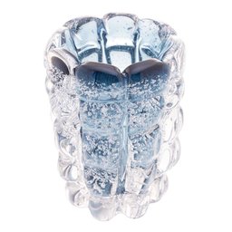 Vaso De Vidro Italy Azul 12Cm X 17Cm - Lyor - 1