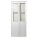 Ver imagem 3 de Porta Camarão Lambril com Vidro 210 x 70cm Linha 25 Abertura Esquerda Branco Esquadrias Bergamo