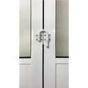 Ver mais imagens de Porta Camarão Lambril com Vidro 210 x 90cm Linha 25 Abertura Direita Branco Esquadrias Bergamo