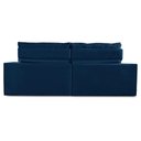 Ver mais imagens de Sofá Retrátil e Reclinável 2 Lugares 1,50m com Molas Madrid Suede Azul Mirra Decor