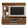 Estante Rack com Painel Para Tv Até 60 Polegadas com Ripado e LED Eldorado 2.0 - 2