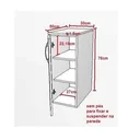 Ver imagem 4 de Balcão Suspenso em Mdf