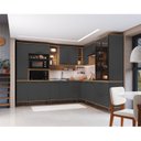 Ver imagem 2 de Cozinha Modulada Completa Isabelle 10 Peças com Torre Quente Para 2 fornos