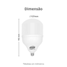 Lâmpada E27 Led Economic  100w Alta Potência  6500k Temperatura 10000 Lúmens Durín - 3