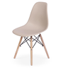 Cadeira Eames Nude - Base Madeira Natural - 1