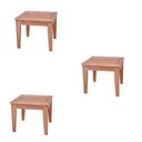 Ver imagem 1 de Conjunto 3 Mesas de Centro Roma Madeira Maciça