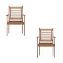 Ver imagem 1 de Conjunto 2 Cadeiras Pink Sands Madeira Maciça