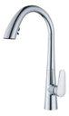 Ver imagem 1 de Monocomando Cozinha Cromado com Bico Extensor - Material Zinco