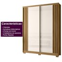 Ver imagem 3 de Guarda Roupa Colorado 175cm 2 Portas Freijó Off White Moval