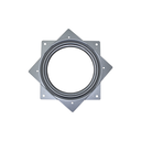 Ver imagem 1 de Rodizio Prato Giratório em Aço 155 X 155 Mm Mk