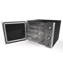 Ver imagem 2 de Forno Turbo Smart Convector Eletrico Preto e Inox