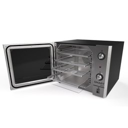 Forno Turbo Smart Convector Eletrico Preto e Inox - 2