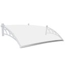 Ver imagem 2 de Toldo Modular 150x100cm Braço e Chapa Cristal Branco Organize