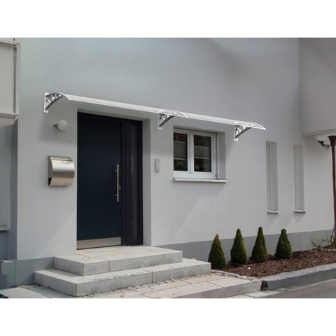 Toldo Modular 150x100cm Braço e Chapa Cristal