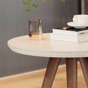 Ver imagem 3 de Kit Mesa de Apoio e Lateral Sofá e Sala visita Off White