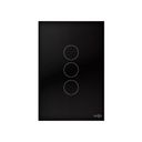 Ver imagem 2 de Interruptor Touch Glass 3 Botões Wifi Preto Lumenx 4x2