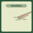 Ver imagem 3 de 30 Ripas Sarrafos 3x5x100 Cm Madeira de Pinus Artesanato