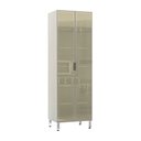 Ver imagem 1 de Paneleiro Luciane 70cm Duplo 2 Portas com Vidro Reflecta Bronze Lis