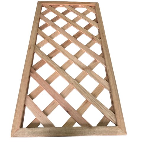 Treliça de Madeira com Borda 60x120cm