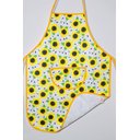 Ver imagem 3 de Avental de Cozinha Estampado com Plástico - Flor de Girassol