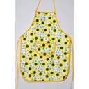 Ver imagem 1 de Avental de Cozinha Estampado com Plástico - Flor de Girassol