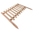Ver imagem 2 de Cerca de Madeira 60x100cm Jardim e Varanda Marrom/Vermelho Woodforce