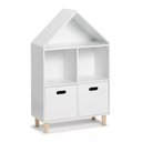 Ver imagem 3 de Casinha Organizadora Vanda 100% Mdf (brinquedos Infantil) Woodcore