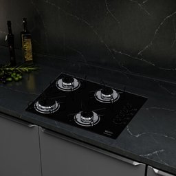 Cooktop 4 Bocas Acendimento Automático Bi - 1