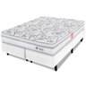 Cama Box Queen com Colchão Ortopédico Dupla Face Firme 158x198cm Bf Colchões - 1