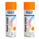 Ver imagem 1 de Kit 2 Tinta Tekbond Laranja Florescente 350ml