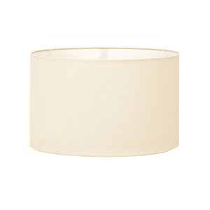 Cupula Cilindrica para Abajur e Coluna Bege 40x40x20