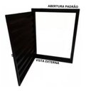 Ver imagem 4 de Portinhola Alçapão Alumínio Linha Veneza Medidas: 100 X 80