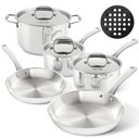 Ver imagem 1 de Duxtop Conjunto de Panelas Tri-ply Inox 9pc para Indução (aço Inox)