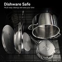 Ver imagem 5 de Duxtop Conjunto de Panelas Tri-ply Inox 9pc para Indução (aço Inox)