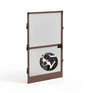 Mosquiteira para Porta Bronze 1,20x2,10m com Tela Resistência À Pet