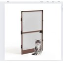 Ver imagem 3 de Mosquiteira para Porta Bronze 1,20x2,10m com Tela Resistência À Pet