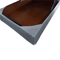 Saia Box Queen Matelada Com Pingente:Cinza - 3