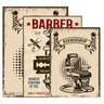 Kit 3 Quadro Decorativo Barbearia Salão Cabeleleiro Vintage 40x28cm - 3