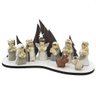 Presépio Infantil Importado 9 Peças 7 Cm Resina - 1