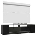 Ver imagem 5 de Rack Madesa Cancun e Painel para Tv até 65 Polegadas - Preto/branco