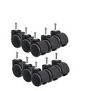 Ver imagem 1 de Rodízios Super Reforçados para Cadeira - Kit com 10 Peças