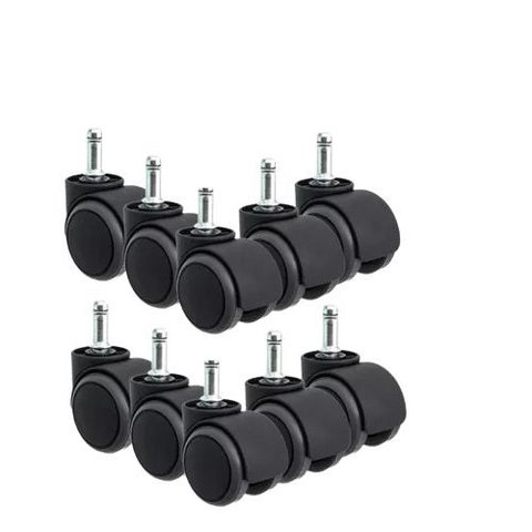 Rodízios Super Reforçados para Cadeira - Kit com 10 Peças