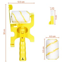 Rolo de Pintura Profissional Lorben para Cantos Acabamentos com Separador - 2